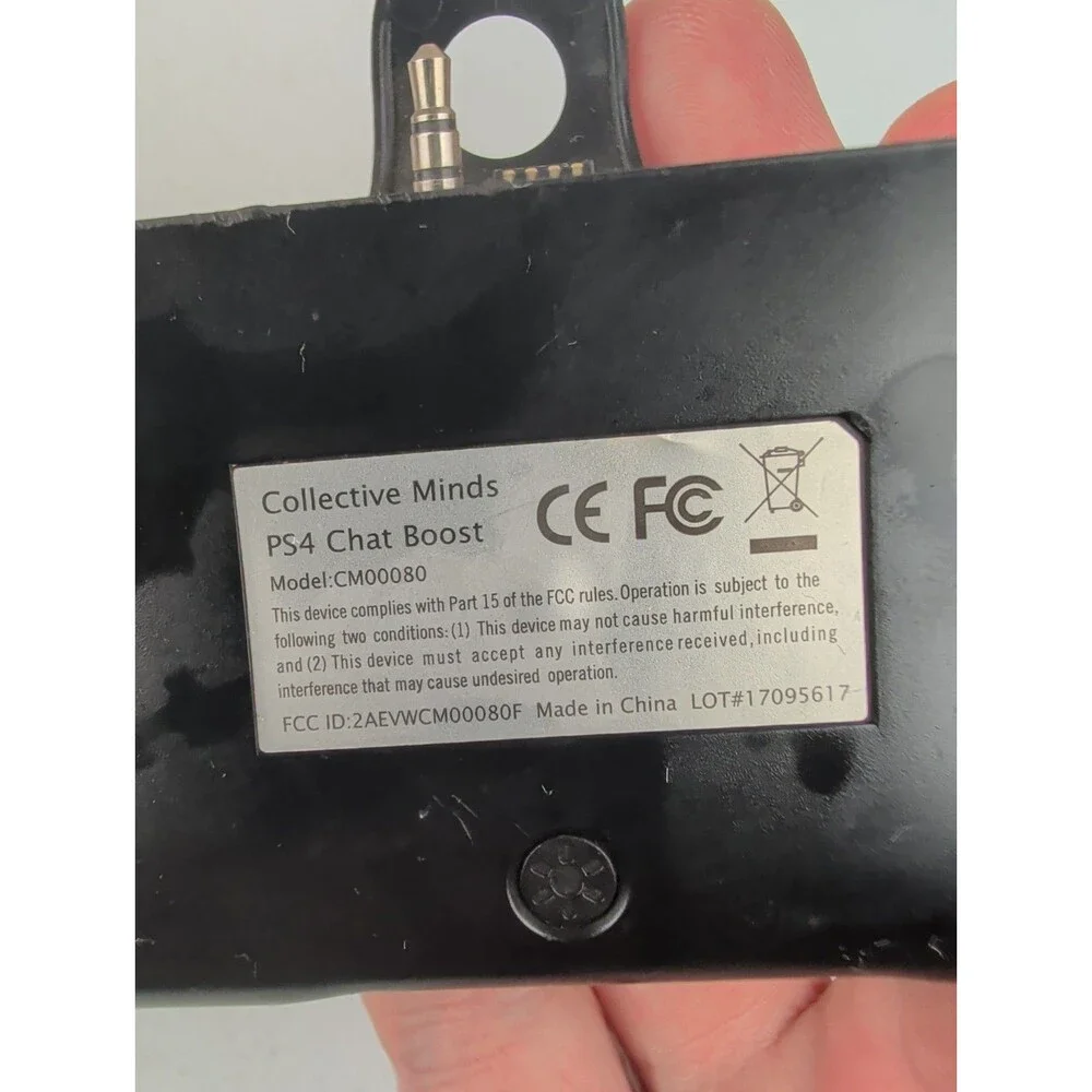 PS4 Chat Boost Collective Minds Keyboard Chatpad Attachment